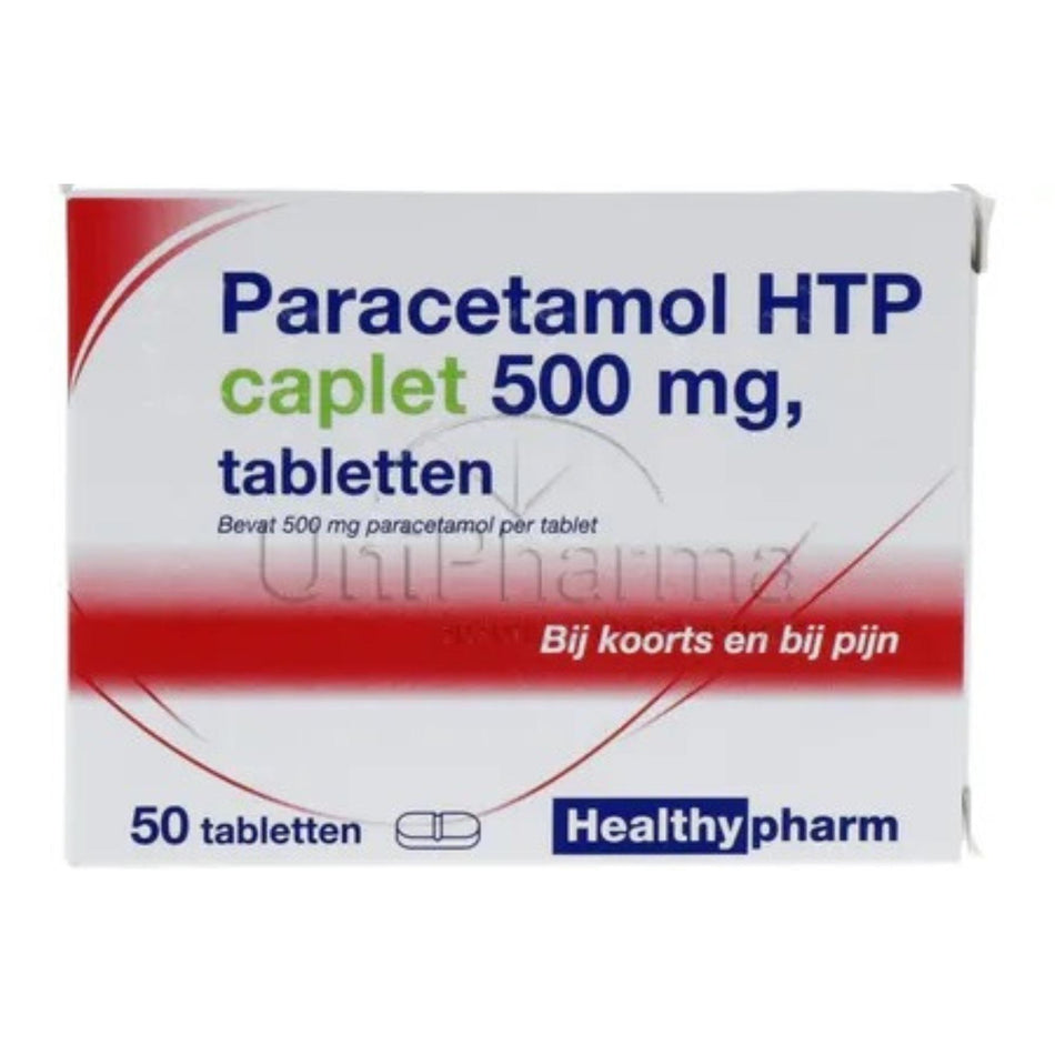 Paracetamol HTP - 500mg/50 Tablets