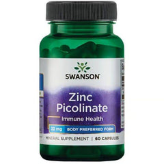 Zinc Picolinate (60 Caps, 22mg)