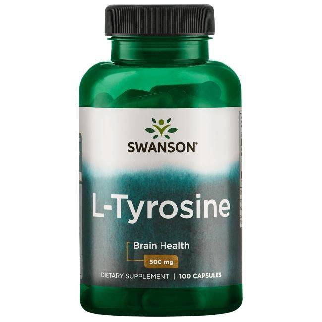 vitanetshop - SW855 - L-Tyrosine (100 Caps, 500mg) - 1