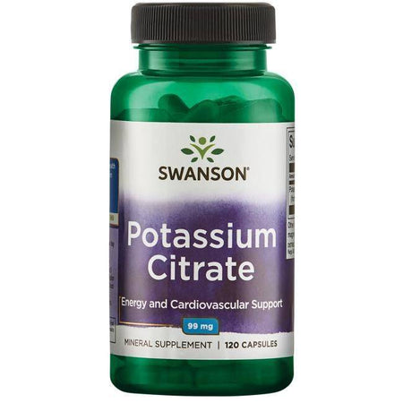 vitanetshop - SWU395 - Potassium Citrate (120 Caps, 99mcg) - front
