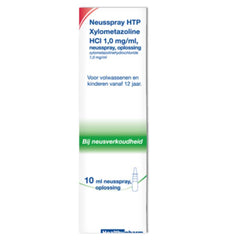 Nasal spray HTP Xylometazoline HCl 1.0 mg/ml (10ml)