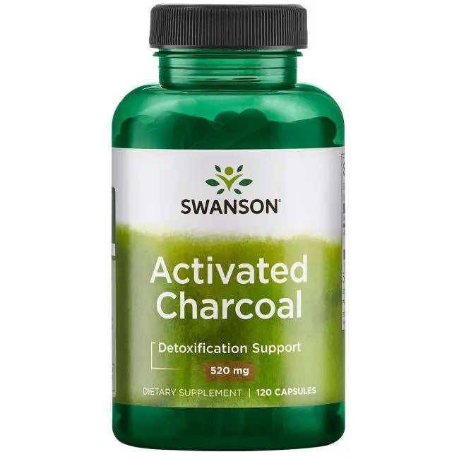 vitanetshop - SW1355 - Activated Charcoal (120 Caps, 260mg) - 1
