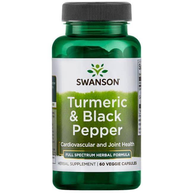 vitanetshop - SW1613 -  Turmeric & Black Pepper (60 V-Caps, 600mg) - 1