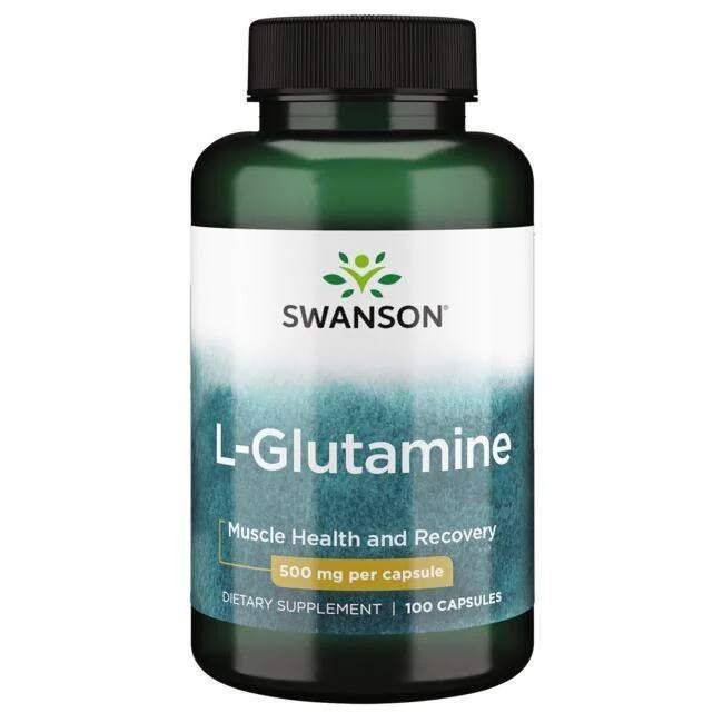 vitanetshop - SW826 - L-Glutamine (100 Caps, 500mg) - 1